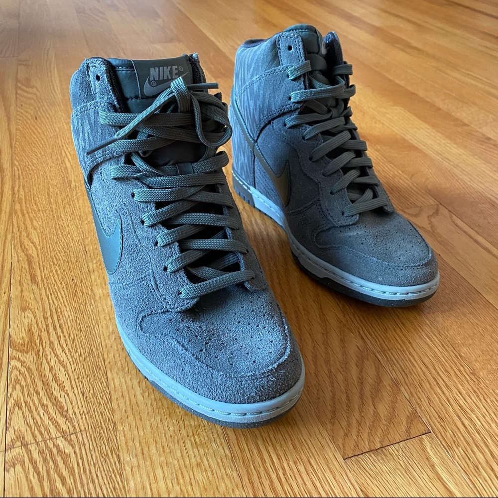 Nike Dunk Sky High Wedge Sneakers NWOT